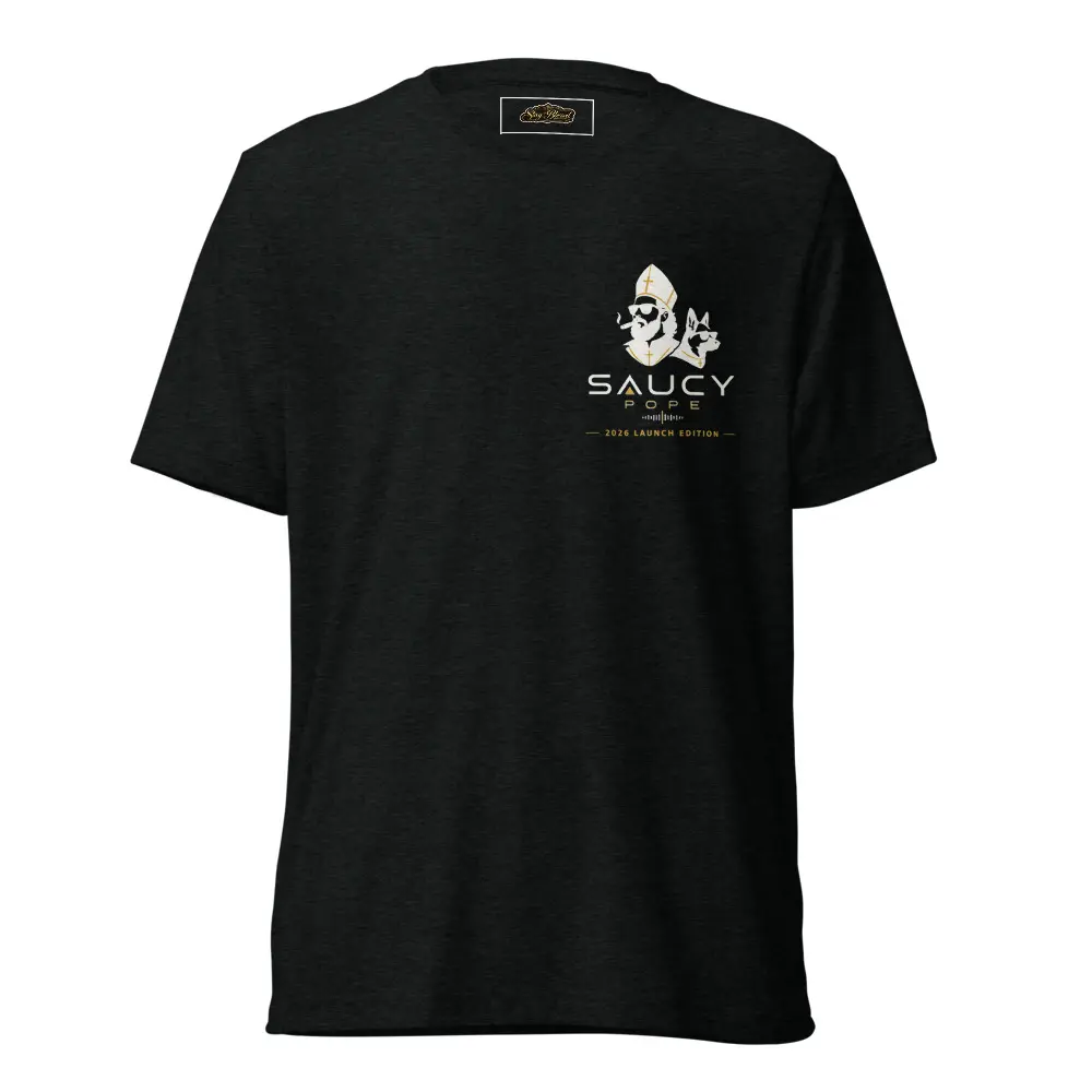 Saucy Pope 2026 Launch Edition T-Shirt