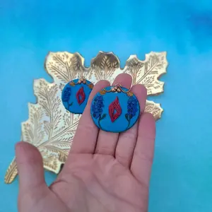 The Flower of Life: Ramona Feminine Goddess Earrings