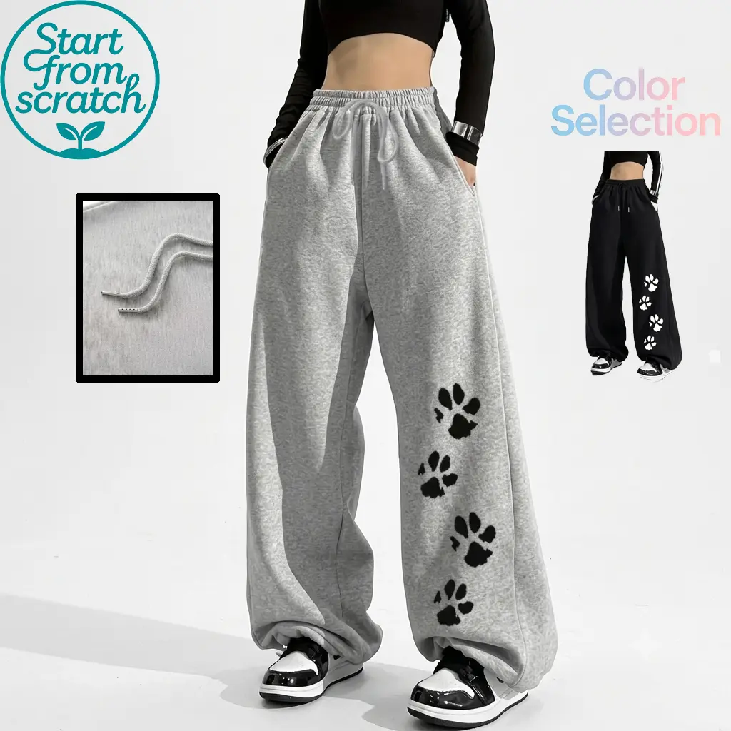 Women’s comfortable, soft, breathable loose pants for everyday wear; regular fit; vacation casual; sports/dance studio; street dance; music festival style; solid color; thick drawstring elastic waistband; wide harem sweatpants/long pants,Fathersdaygift