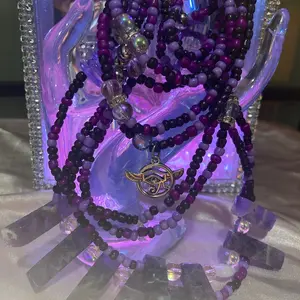 Amethyst Waistbeads  set