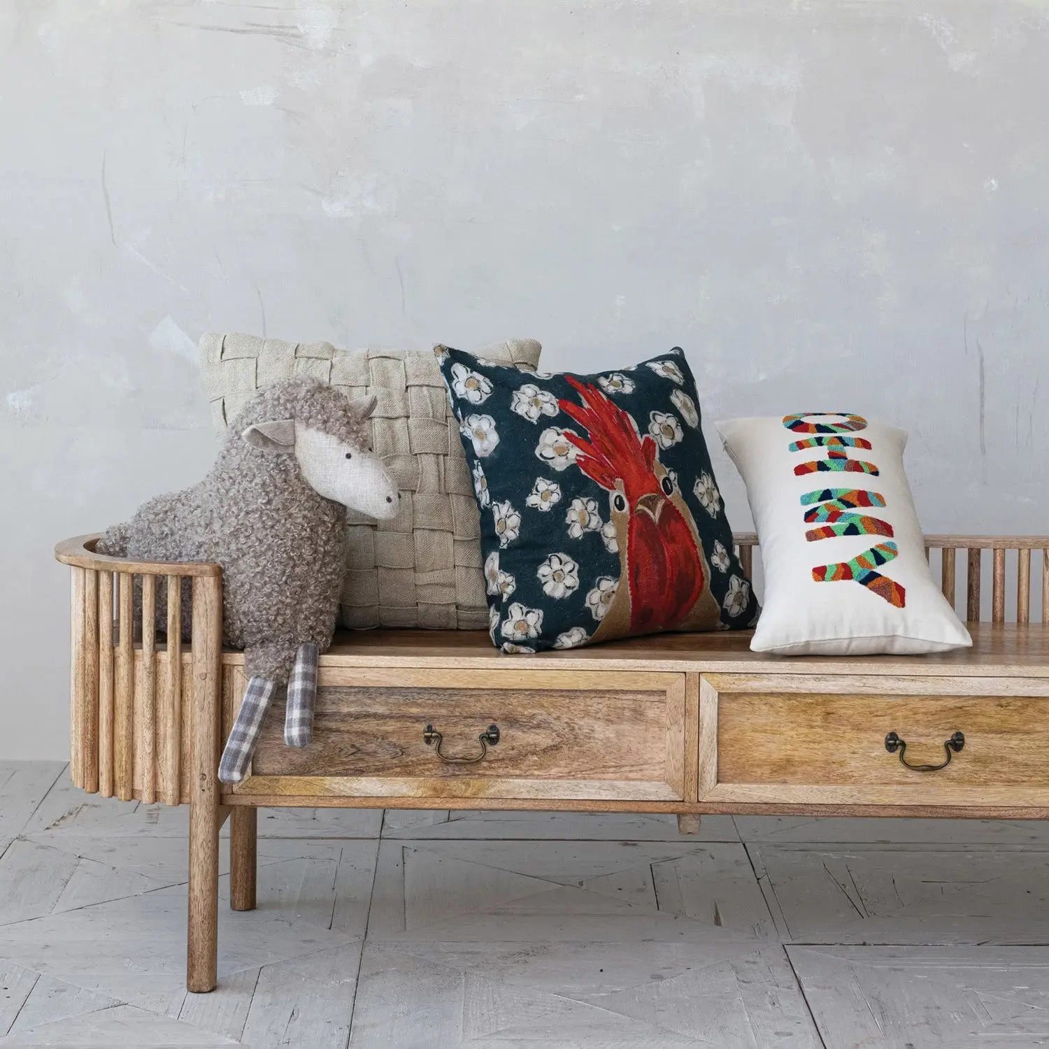 Faux Sherpa Sheep Pillow