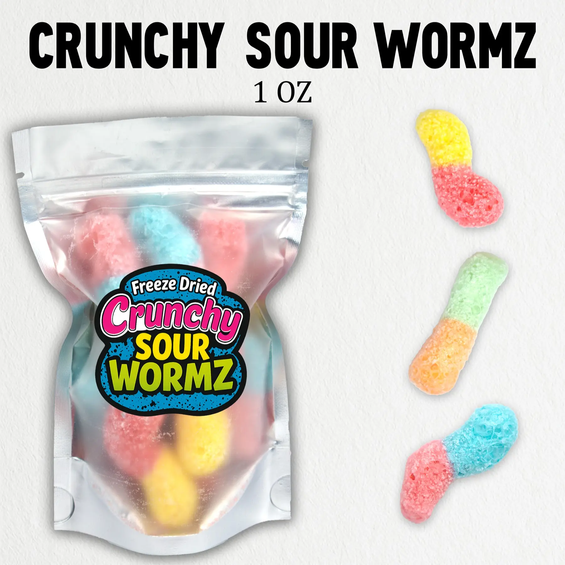 Crunchy Sour Wormz