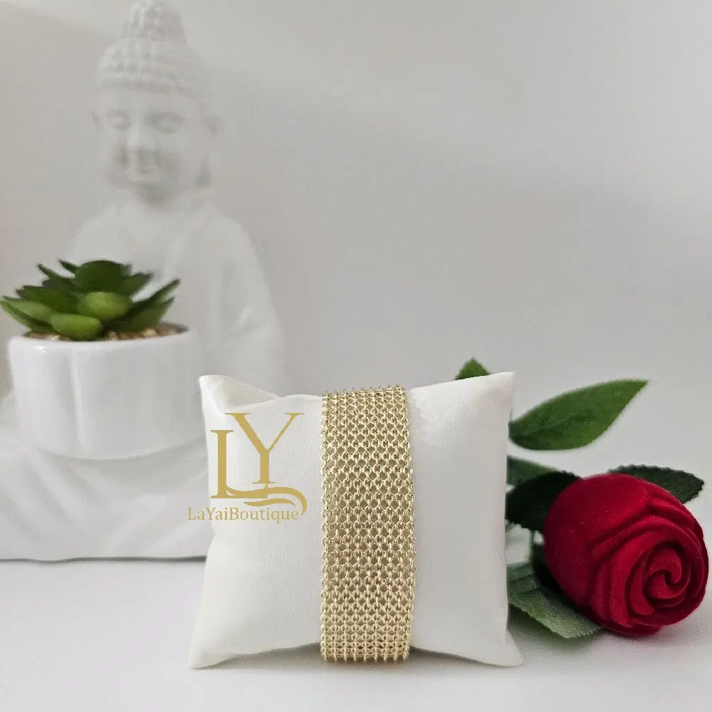 LaYaiBoutique #1834 High quality 14k gold plated bracelet