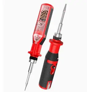 1PC/12-Piece Ratchet Screwdriver & Non-Contact AC Voltage Tester Pen Set, Intelligent Voice Display, LED Light, Electrical Circuit Detector, Screwdriver Bits, Home Workshop Tools and Gadgets
