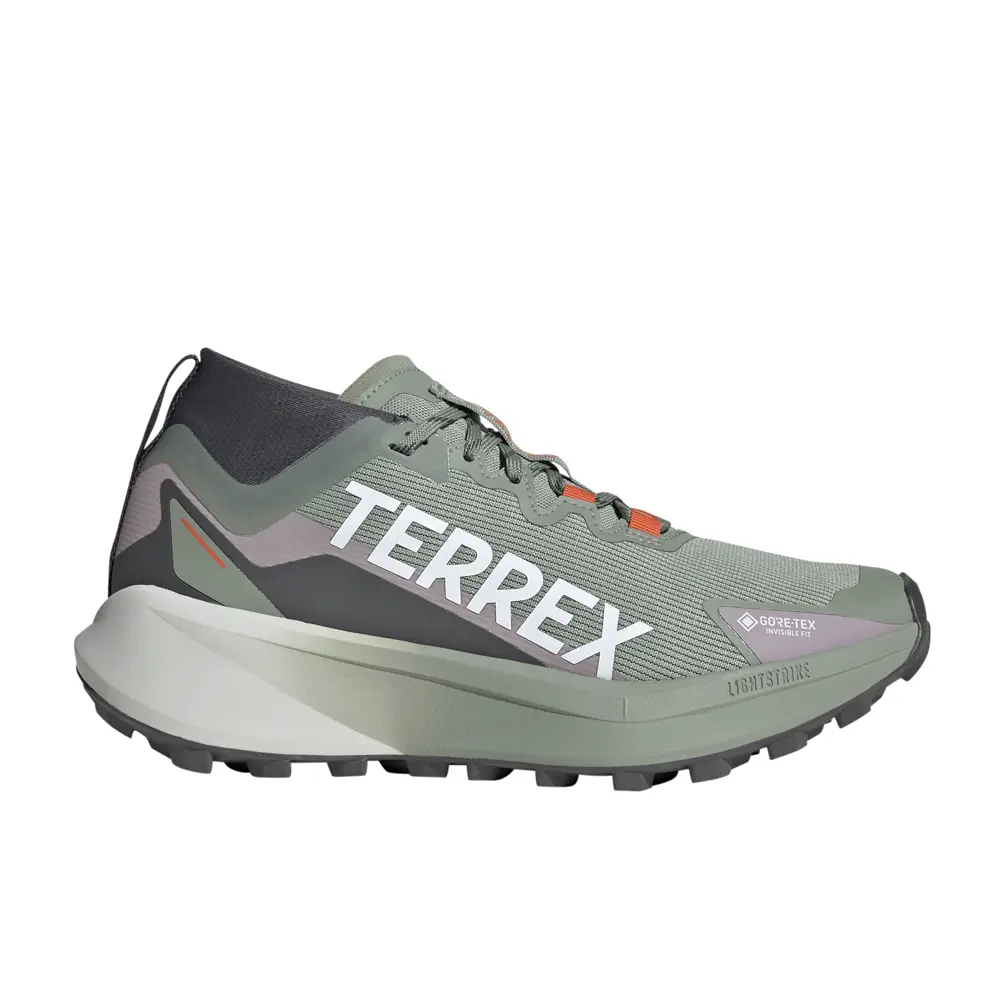 adidas Womens Terrex Agravic Gtx Trail Running Sneakers Shoes - Green