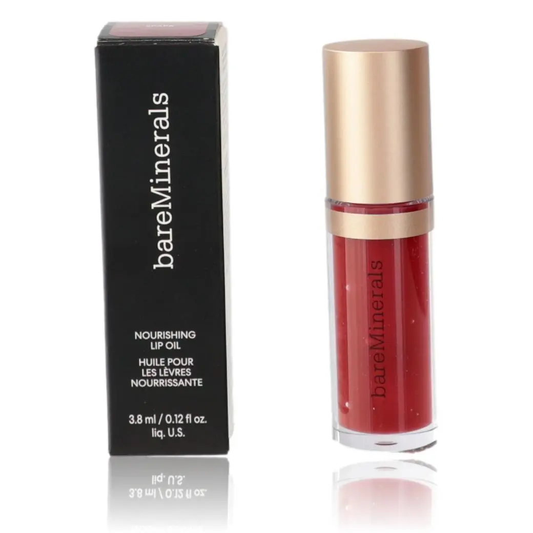 bareMinerals Hyaluronic Acid Nourishing Lip Oil - Smooth, Hydrating, .12oz, Spark