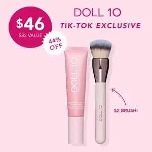 Liquid Filter Foundation and Smoothing Filter Brush Bundle | Blurring Flawless Buildable Coverage