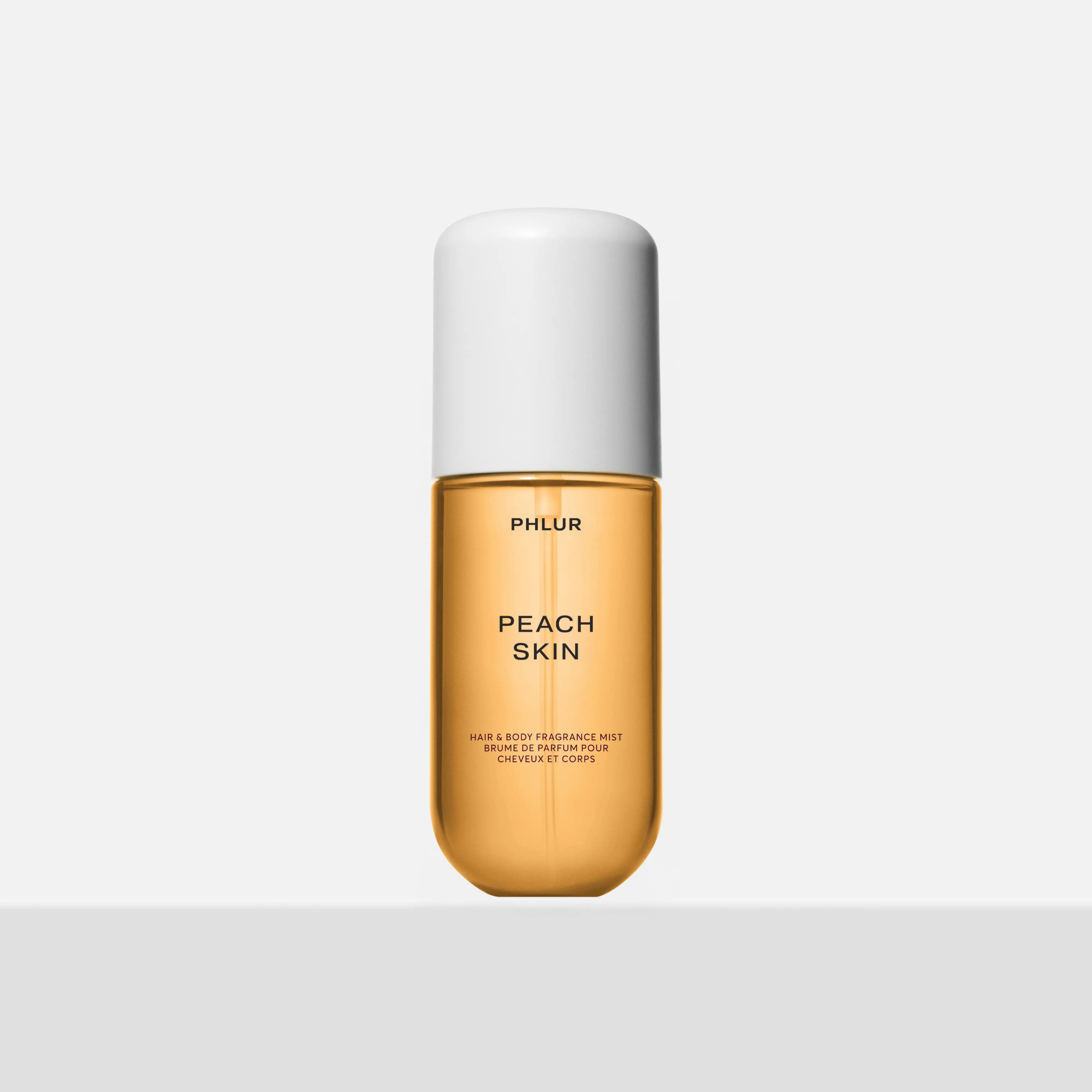 PHLUR Peach Skin Body Mist - Travel Size Hair & Body Fragrance Mist with Peach, Plum, White Freesia & Sandalwood (3 fl oz)