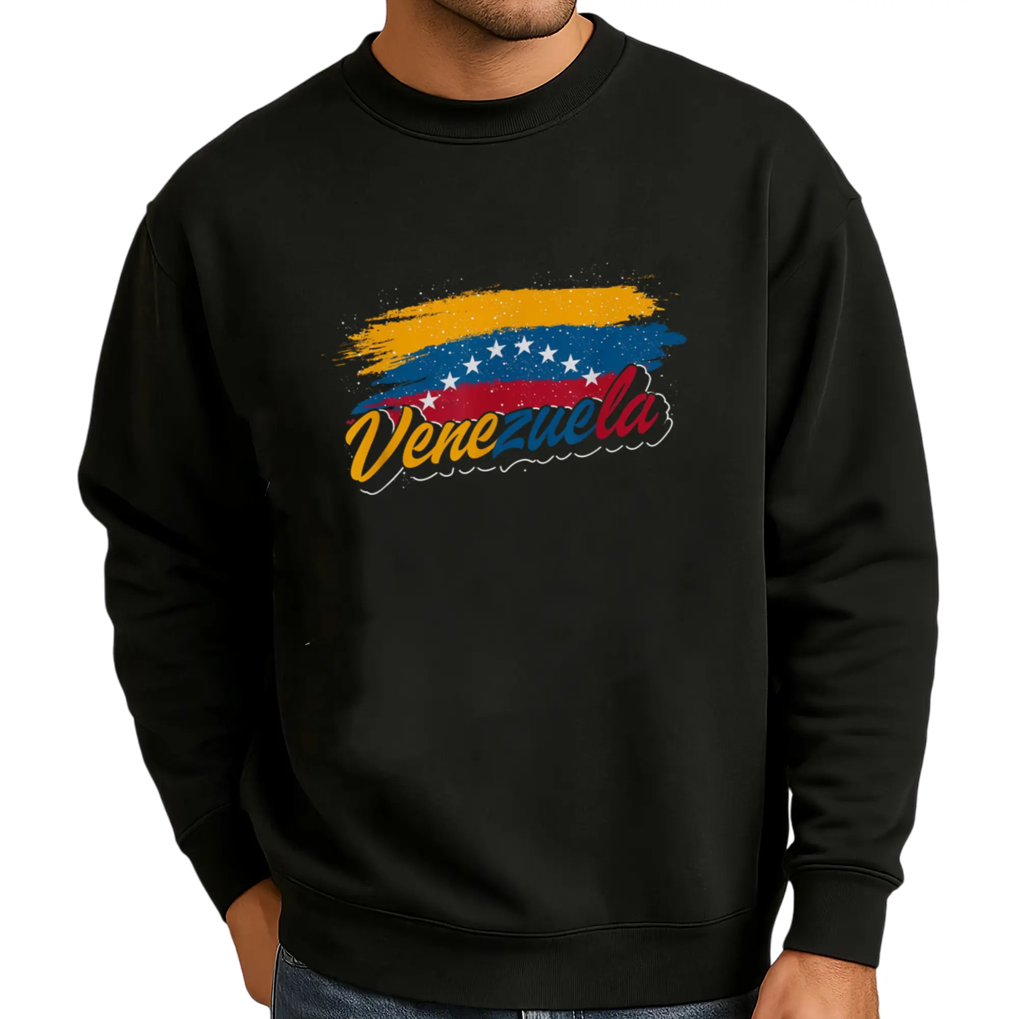 Venezuela Pride Long Sleeve Sweatshirt – Perfect Latin America Gift Featuring Venezuela Flag Design Classic Fabrics