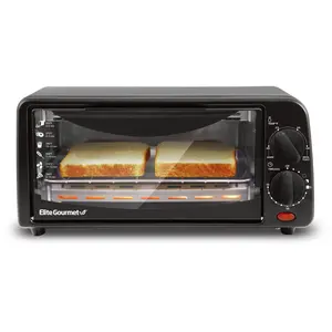 Elite Gourmet 2-Slice Toaster Oven with Timer