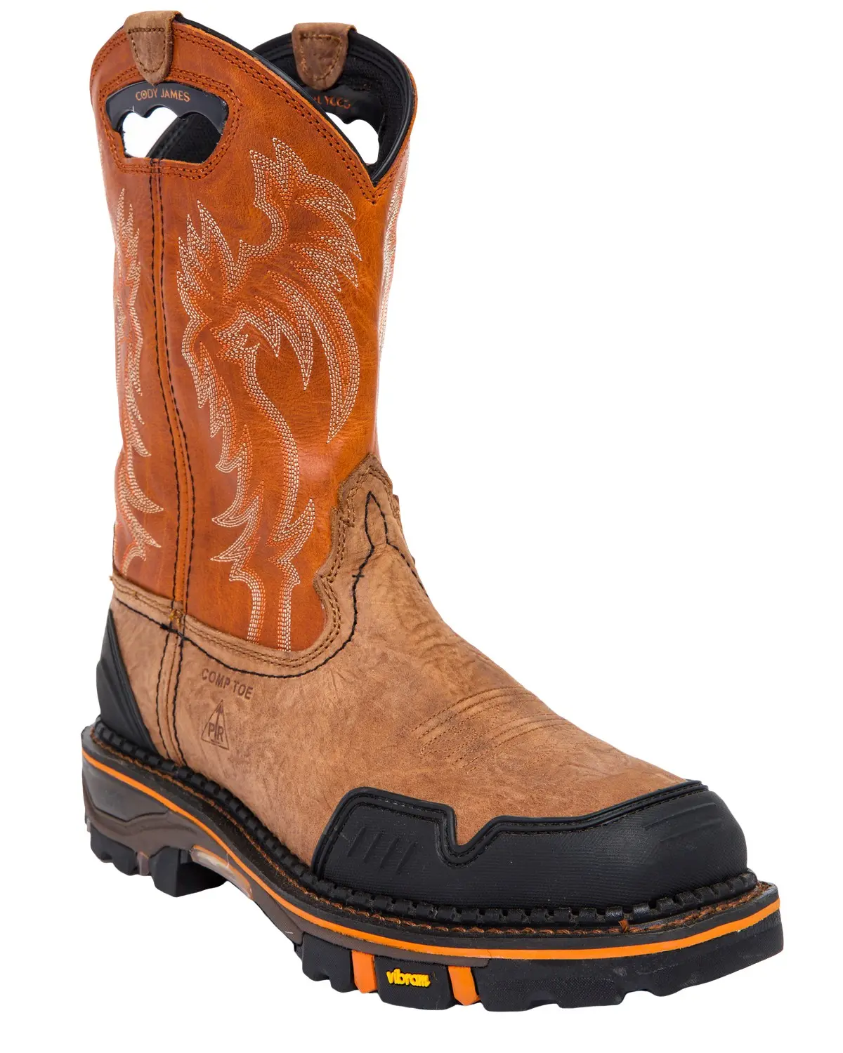 Cody James Men's Men'S 11" Decimator Western Work Boot Nano - Dbp-12