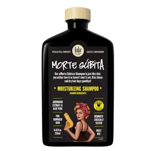Lola From Rio Morte Subita Moisturizing Shampoo For Dry And Damaged Hair That Has Been Chemically Treated, For All Hair Types Vegan Cruelty-free Paraben-free Sulfate-free  8.45 Fl Oz