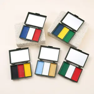 Soccer Fan Paint Kit – 9 Countries Available, High Color Accuracy, Portable Mirror Box, No Mixing Required
