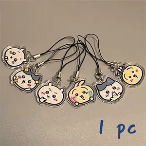 Cute Acrylic Phone Charm Pendant, Phone Strap, Includes Cat Rabbit Hamster Designs, Decorative Mobile Accessory, Perfect Gift for Friends