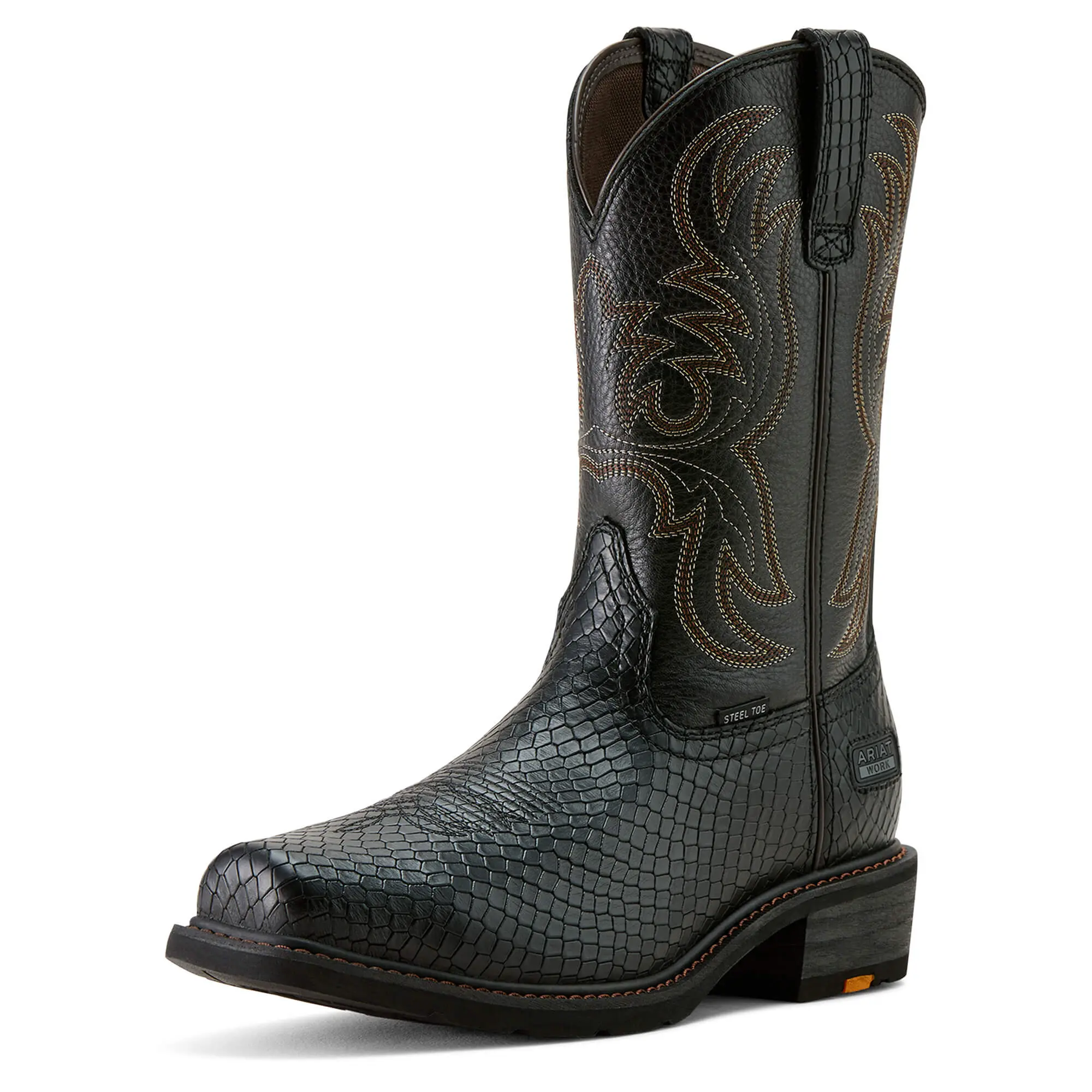 Men's Ironside Square Toe Steel Work Boots