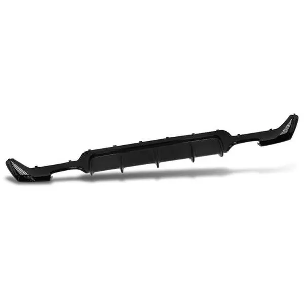 Rear Bumper Diffuser with Quad Exhaust - Aerodynamic Aid for 14-20 BMW 4 Series F32-F33-F36 M Sport Trim, Enhances Sporty Appearance