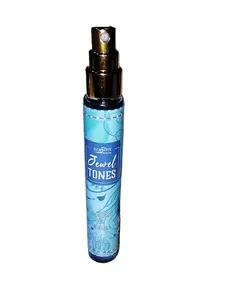 Romantic Scents Jewel Tones Perfume Oil - Honeysuckle, Amber, Oakmoss, Rose, and more - 15ml Plastic Gold Spray Bottle with Gold Cap oil perfume