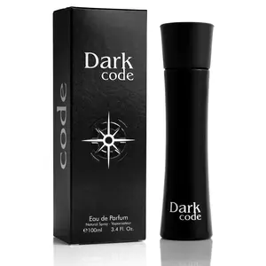 Urban Collection Dark Code for Men Eau De Parfum 100ml Woody Spicy Fragrance with Bergamot Star Anise & Leather in Elegant Paper Box - Edp Spray
