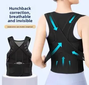 Adult Cosmetic Invisible Posture Brace, Lightweight Breathable Hunchback Aligner for Summer, Adjustable Back Straightener-Stretcher (Sports & Outdoor Leisure Equipment), Hunchback Aligners