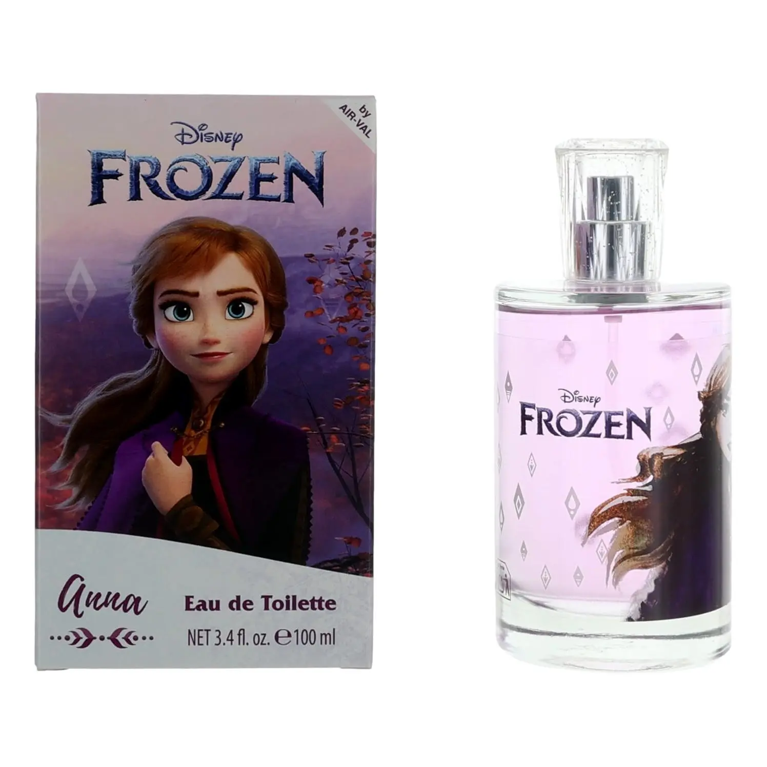 Disney Frozen Anna 3.4 fl oz EDT Spray - Women's Fragrance Perfumes, Captivating Scent, Delightful Aroma, Amber Base for Kids, Spray Bottle, 3 To 3.9 Fl Oz