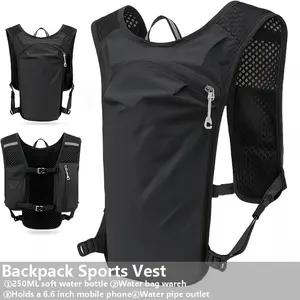 Sports storage backpack, suitable for cycling, running, hiking, Trail running. Shoulders backpack, bicycle, cross-country, marathon, hydration backpack sports vest.