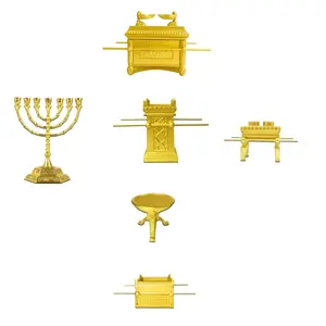 Jewish Holiday Desktop Decoration, 1 Count Religious Holiday Resin Sculpture Desktop Ornament, Religious Ornaments, Home Decor Supplies for Living Room Bedroom Dining Room