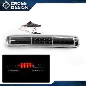 CROSSDESIGN LED Third Brake & Cargo Auxiliary Lights, Fit for 1999-2007 Chevy Silverado/Sierra