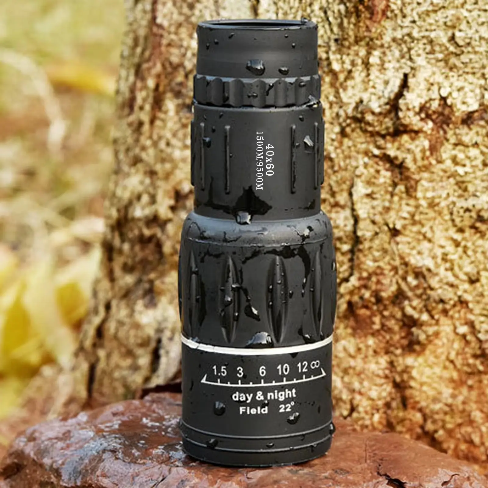40X60 monocular telescope, optical telescope, monocle, suitable for outdoor camping, bird watching and hunting