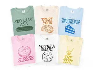 Custom Comfort Colors Test Day Shirt, Teacher Testing Shirts, State Testing staar Teacher Tshirt, Testing Coordinator Life Tee, Teacher Team TShirt, School Motivation Graphic