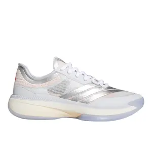 adidas Mens Adizero Select 3.0 Basketball Sneakers Shoes - Silver, White