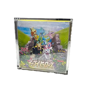 Acrylic Display Case Japanese Pokemon Booster Box