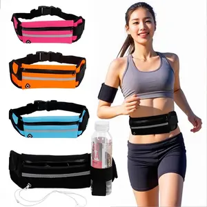Multifunctional Waterproof Active Sports Waist Bag, Unisex Outdoor Trail Running Hiking Belt Pouch, Portable Small Fitness Gym Bag, Jogging Equipment
