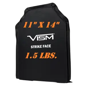 Single LVL 3A Durable High Density Soft PE Tactical Vest Plate 11"x14" Shtr's Cut for Tactical Gear with Durable Design and Lightweight Construction