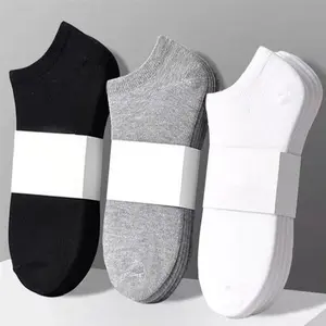 Invisible Comfort No Show Socks: Ultra-Comfortable, Durable & Easy-Care in Solid Colors Men and Women's Outdoor Activities Plain
