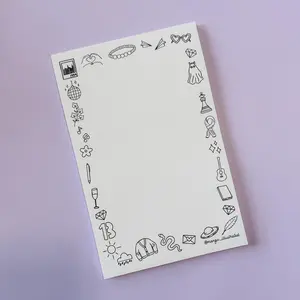Eras doodles color-in notepad