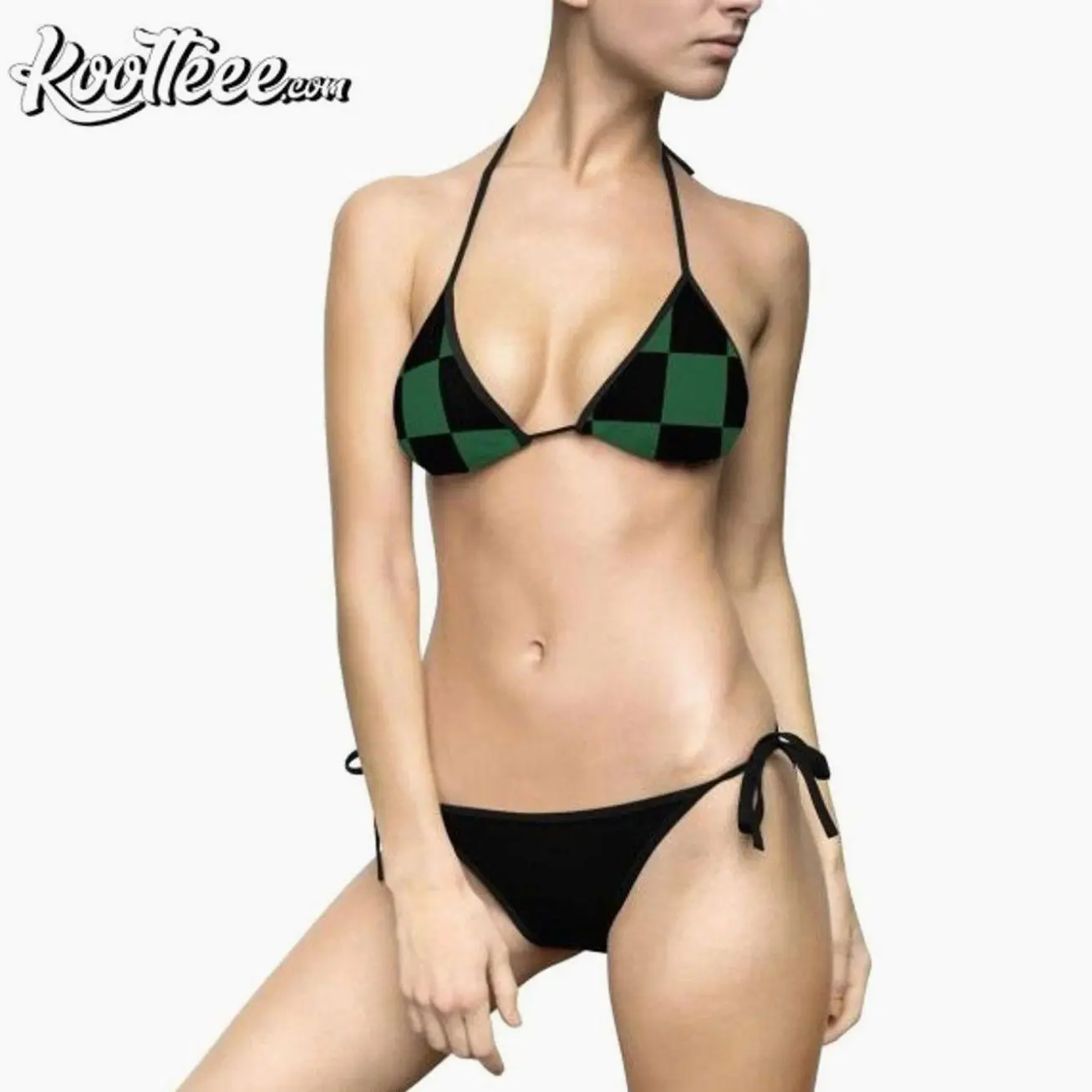 Demon Slayer Kamado Tanjiro Bikini Swimsuit BF3 4KE YPX