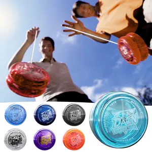 Professional Yoyo Magic Yoyo for Kids Unresponsive Finger Spin Yoyo Kit for Adults Toys 8-Ball KK Bearing for Children Rope Color Shipped Randomly