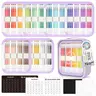 Shuttle Art-Colored Pens 22/24/30/72/100/180 Colors Cute Journal Pens 0.6mm Fine Point Colored Gel Pens for Black Paper Adult Coloring Writing Drawing Journaling Note Taking School Office Home,Design,Students