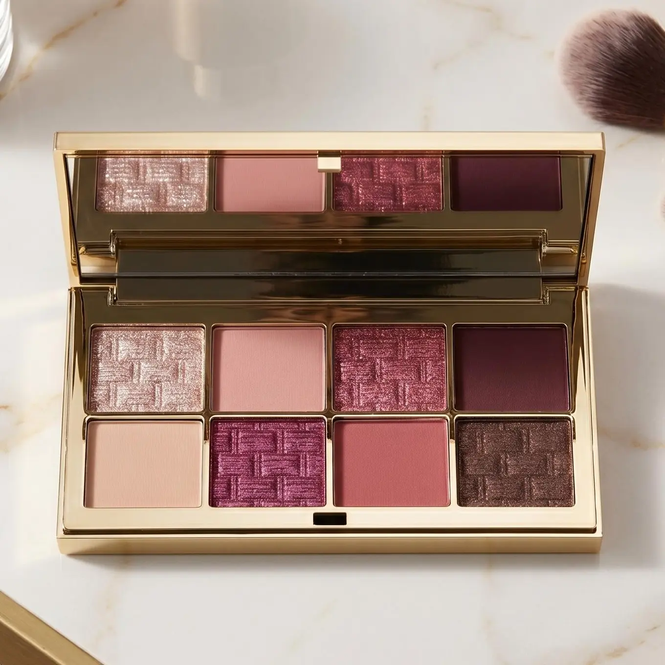 Luxury Eyeshadow Trio Palette - Matte & Shimmer