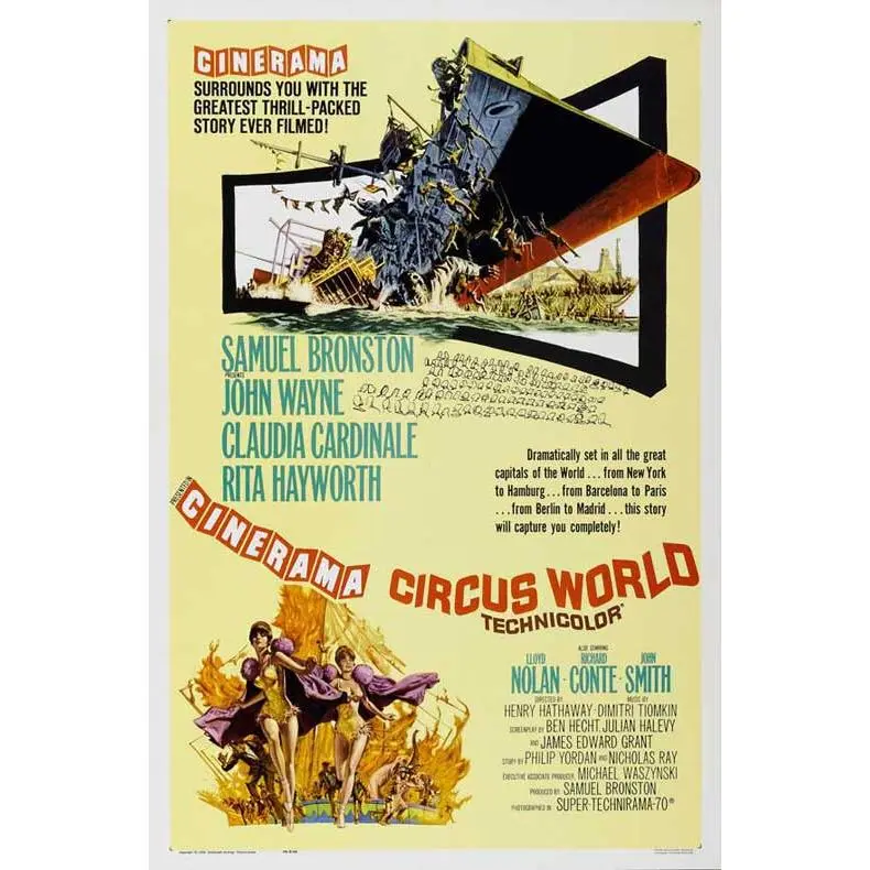 Circus World Movie Poster Print (27 x 40)