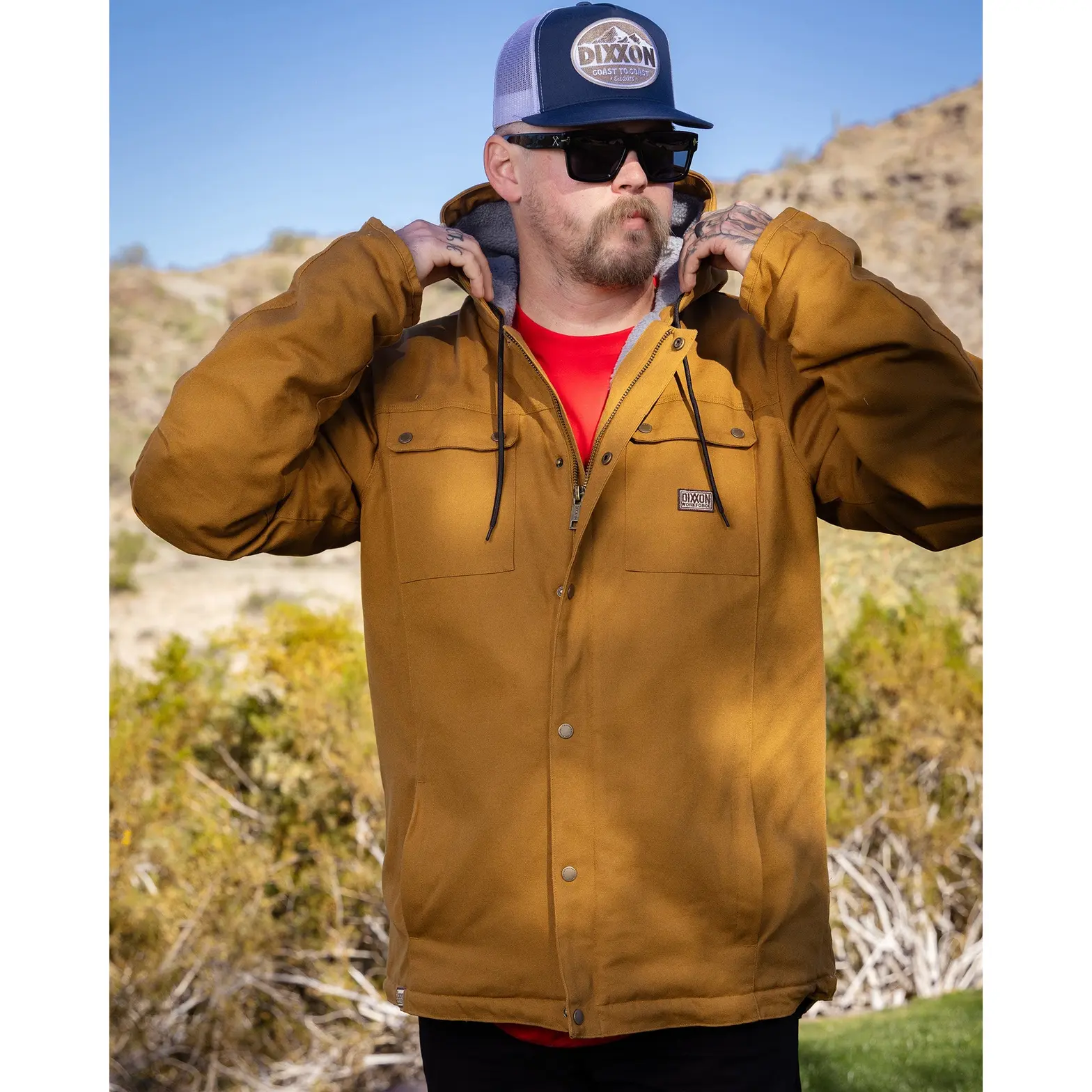 The Colt Sherpa Work Jacket - Camel