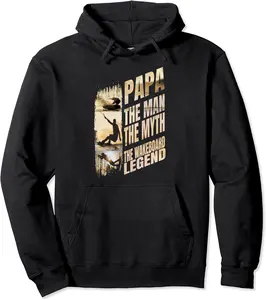 Daddy the Man the Myth the Wakeboard Legend Water Sports Pullover Hoodie - Michaelapa Shop 57B09RGBGDXG