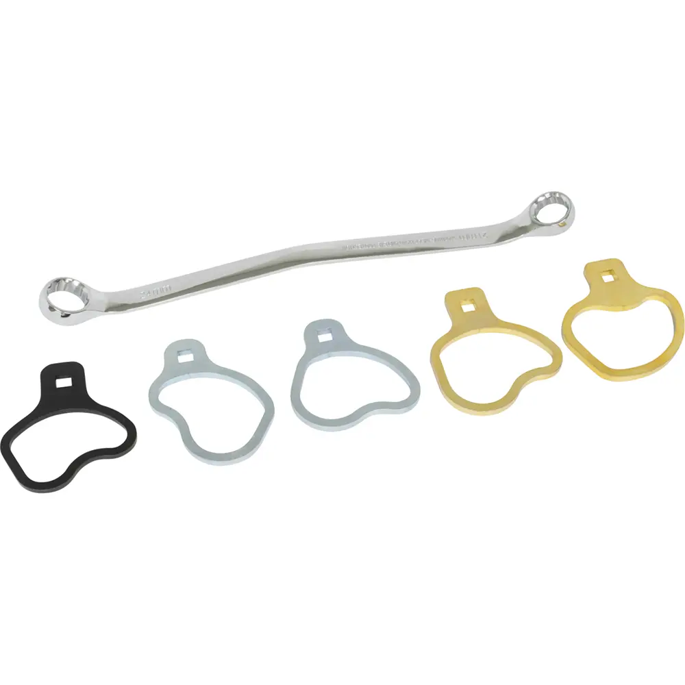 Lisle LIS-41620 Caster Camber Kit, 6-Pieces Holding Tool Set for GM Trucks, 21mm & 24mm Wrench for Camber Adjust, Secure Grip, Convenient Access, Camber Work, Holding Aid