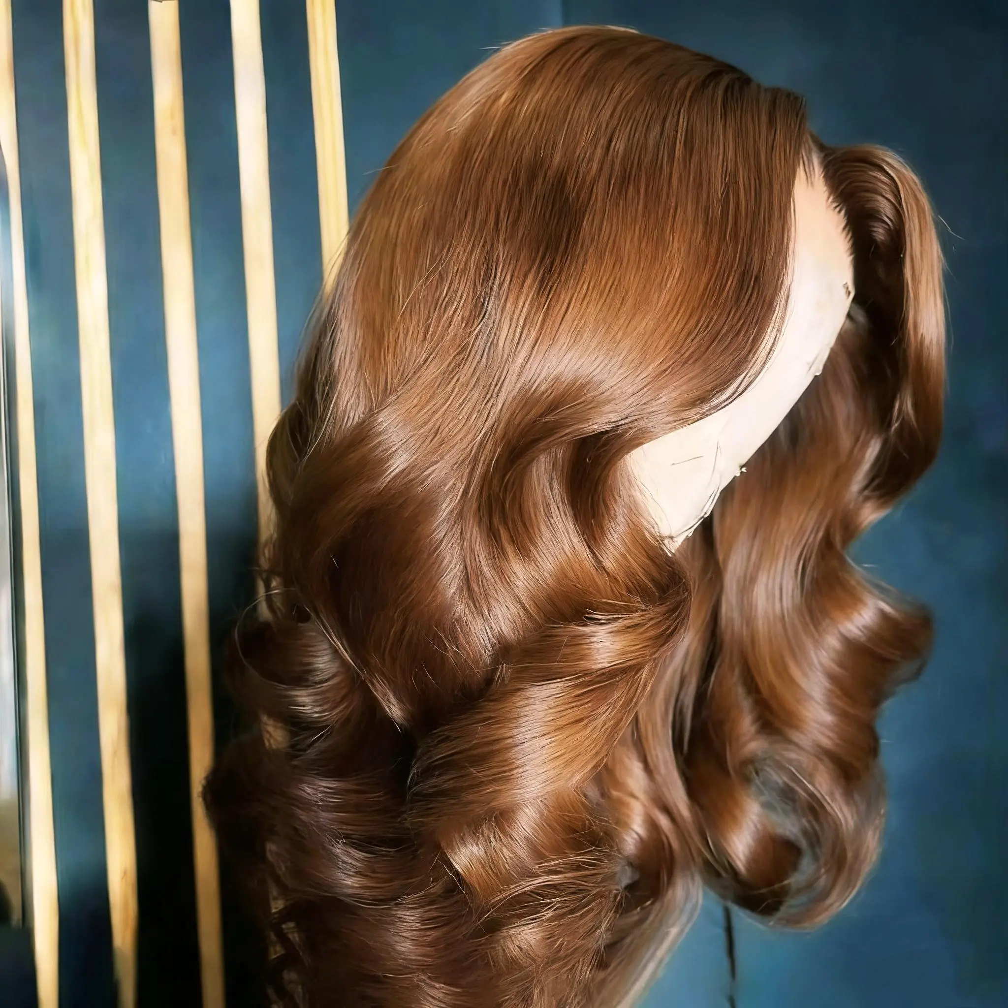 Chocolate Brown 13x6 HD Lace Frontal Human Hair Wig Body Wave wig 13x4 Lace Front Human Hair Wigs For Women Brown Colored 180 Density