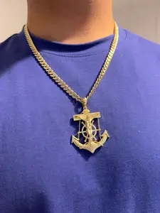 Anchor of Faith 24in 14k