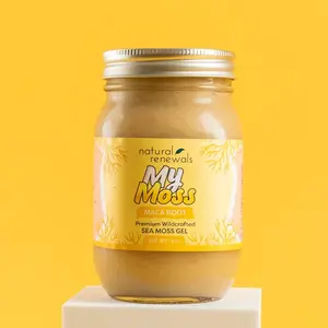 My Moss Sea Moss Gel – Maca Root | Wildcrafted Superfood, 100% Organic, Raw Seamoss gel, Vegan, Mineral-Rich, Vitamin-Rich, No Preservatives,