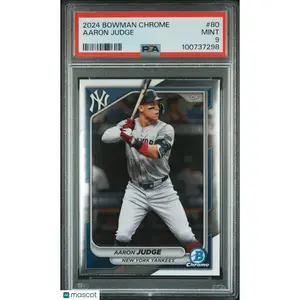 Aaron Judge 2024 Bowman Chrome #80 PSA 9