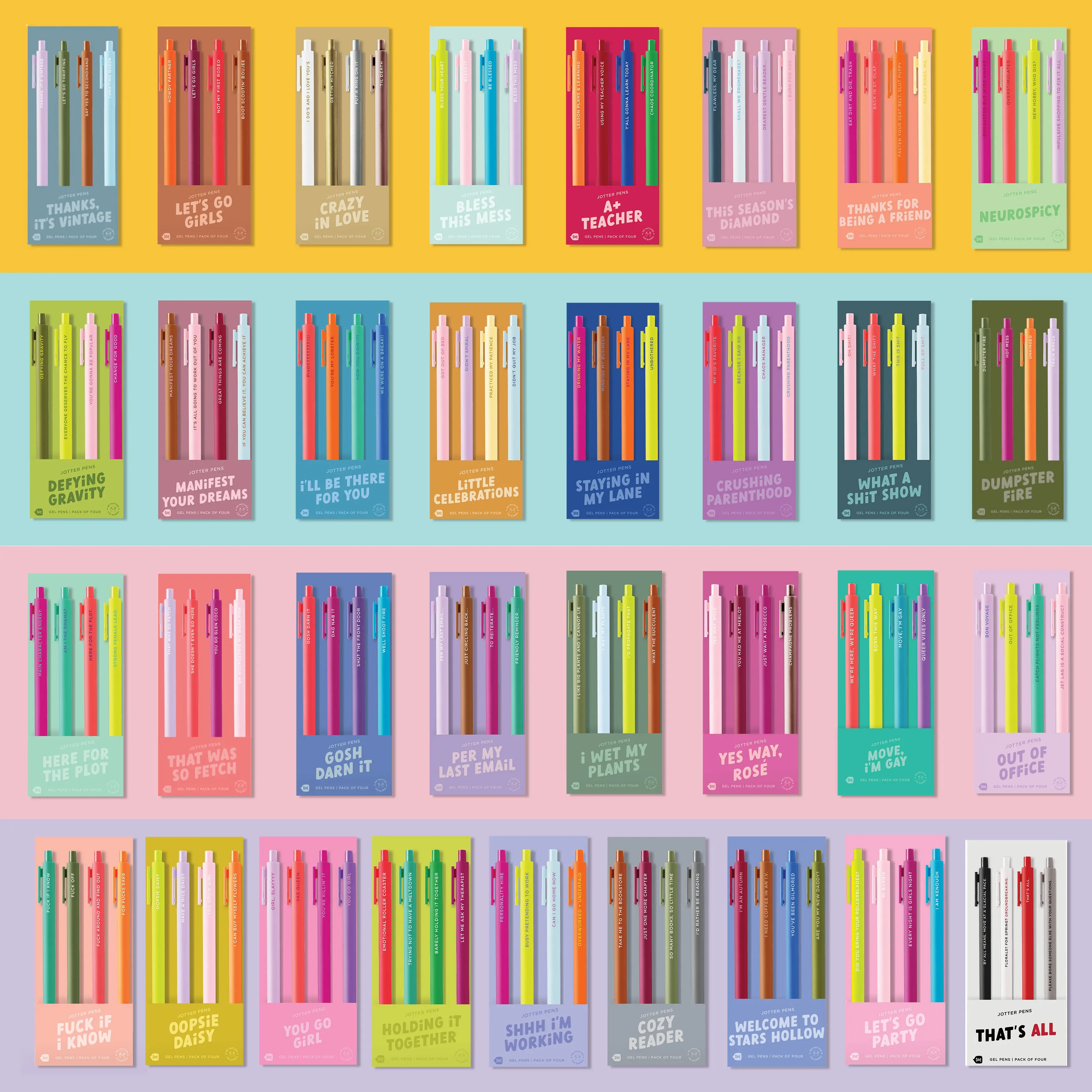 Jotter Sets 4 Pack Jotter Sets 4 Pack