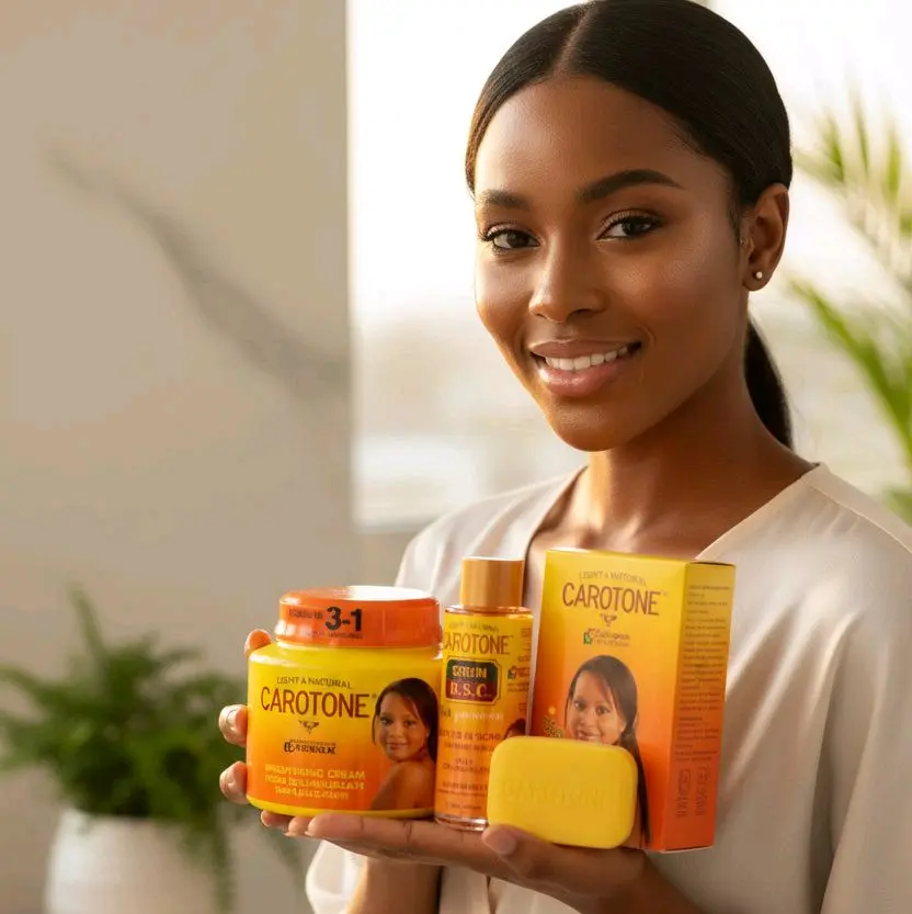 CAROTONE Daily Gentle Hydrating Body Care with Shea & Cocoa Butter for Long-Lasting Moisture