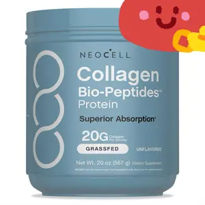 NeoCell Collagen Peptides Powder 20oz - Grassfed Protein Supplement - Advanced with 18 Essential Amino Acids